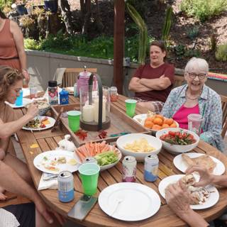 An Afternoon Feast with Friends