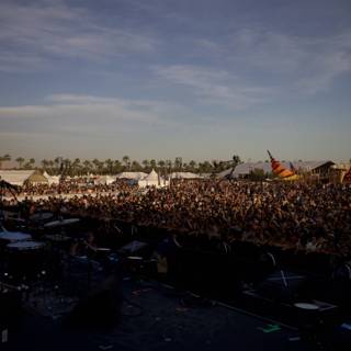 Epic Crowd at Coachella Music Festival