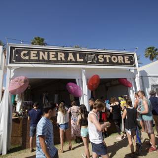 The General Store at Coachella under the Blue Sky