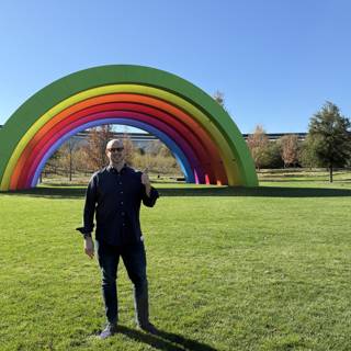 Under the Rainbow at Apple Park