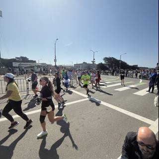 Morning Marathon in the City