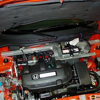 Exploring the High-Tech Honda Civic Hybrid Engine Bay