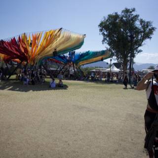 Spectrum of Celebration: Coachella 2024 in Colors