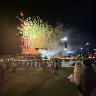 Nighttime Spectacle at Empire Polo Club