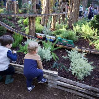 Wesley and Leland's Enchanted Train Journey at Filoli