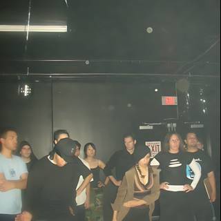 Masked Nightclub Gathering