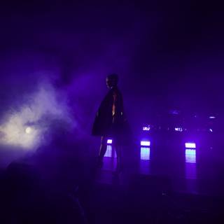 Solo Performance in a Purple Haze