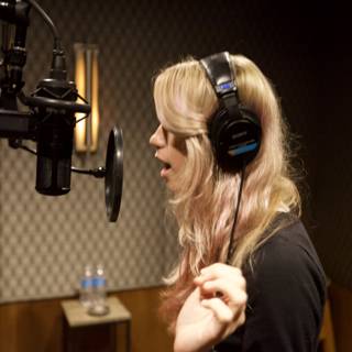 Studio Sessions with the Pink-Haired Songstress