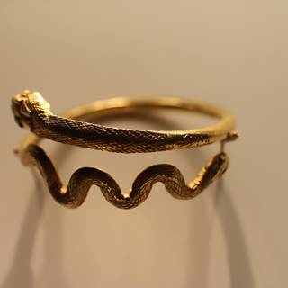 Golden Reptilian Ring