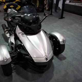 Can-Am Spyder Motorcycle on Display
