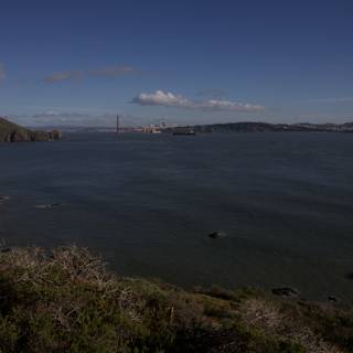 Overlooking the Golden Gate Bridge from Promontory Point