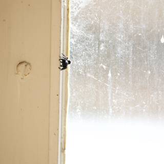 The Spider's Winter Perch