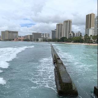Pier View of Waikiki Waterfront