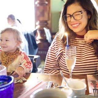 Birthday Celebration at Madonna Inn Restaurant