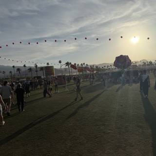 Sunset Stroll at the Empire Polo Club
