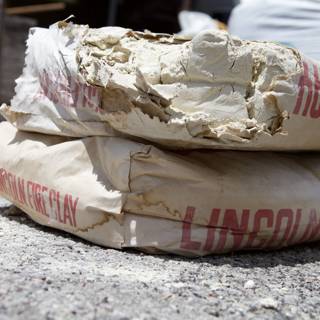 Abandoned Cement Bag