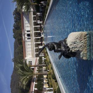 The Canine Sculpture at Villa Hacienda