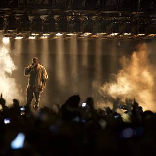 Kanye West lights up the O2 Arena