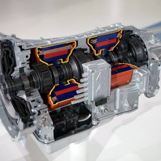Display of the Transmission in a Car at the 2007 LA Auto Show