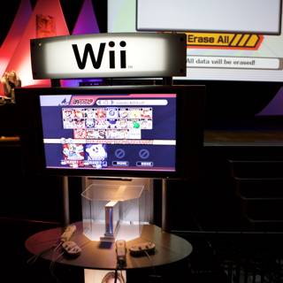 Wii Game Console Takes Center Stage