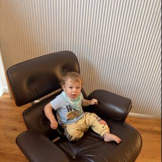Little Explorer in a Big Chair