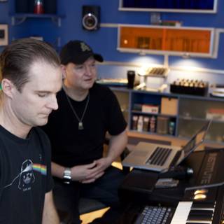 In the Recording Studio with DJ Dan