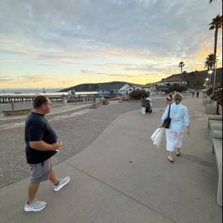 Sunset Stroll Along Avila Beach