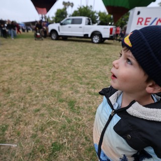 Wide-Eyed Wonder at the Hot Air Balloon Festival