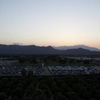 Mountain Views from the Empire Polo Club