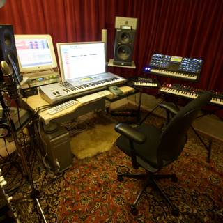 Inside Morgan Page's Recording Studio