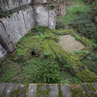 abandoned military fortification