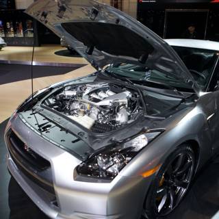 The Nissan GT-R with 6 Alloy Wheels and V8 Engine