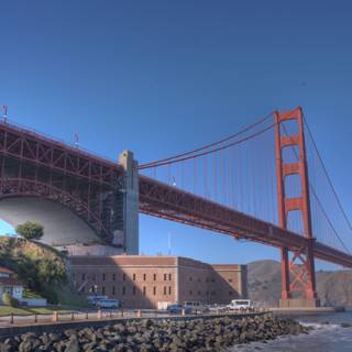 Majestic Golden Gate Bridge in San Francisco