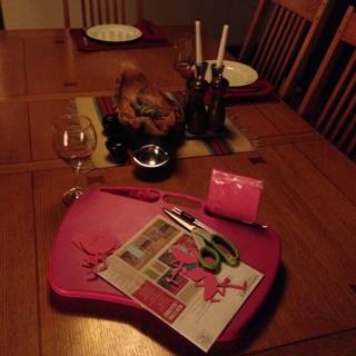 Elegant Dining Table Setting