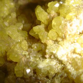 Crystalized Yellow Rock