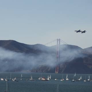 Fleet Week Spectacle Over The San Francisco Bay