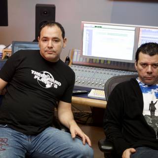 Recording Studio Session with Crystal Method