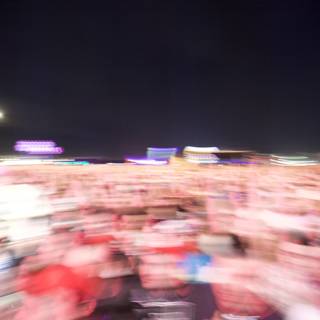 Blurry Metropolis Crowd at Coachella