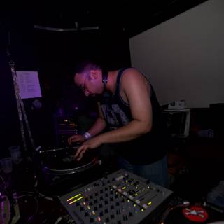 Stateside DJ Entertains Nightclub Crowd