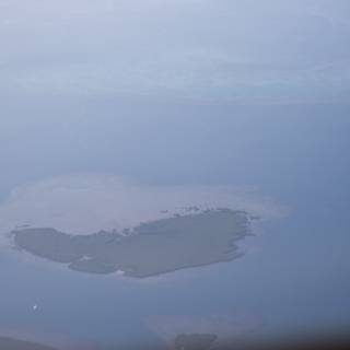 Aerial View of a Pristine Island
