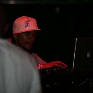 DJ Craze rocking a baseball cap