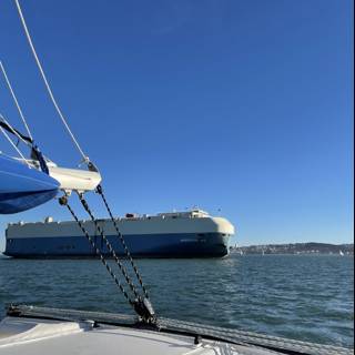 Majestic ship docked at San Francisco Bay