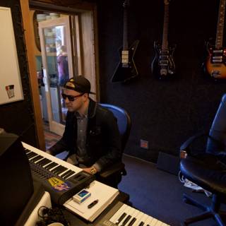 Musical Maestro in the Recording Studio