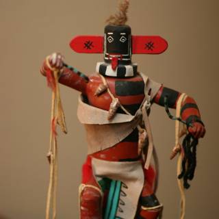 Native American Doll with a Bold Style