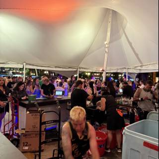 Buzzing Night Under the Tent