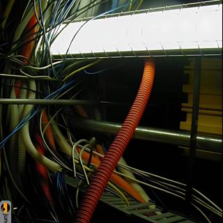Cable Chaos in the One Wilshire Computer Room