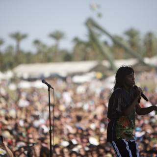 Santigold Rocks Coachella Stage