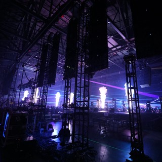 Pyrotechnics and Lasers Ignite Wobbleland Festival Stage