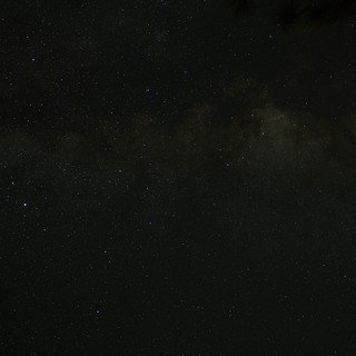 Milky Way Arches Over Lassen Volcanic Night Sky