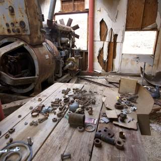 Abandoned Machinery Workshop